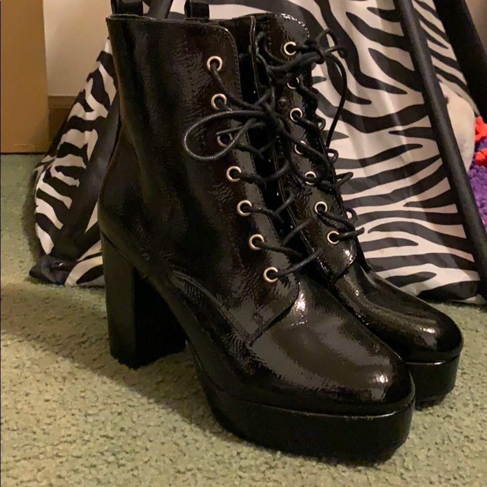 Black heels